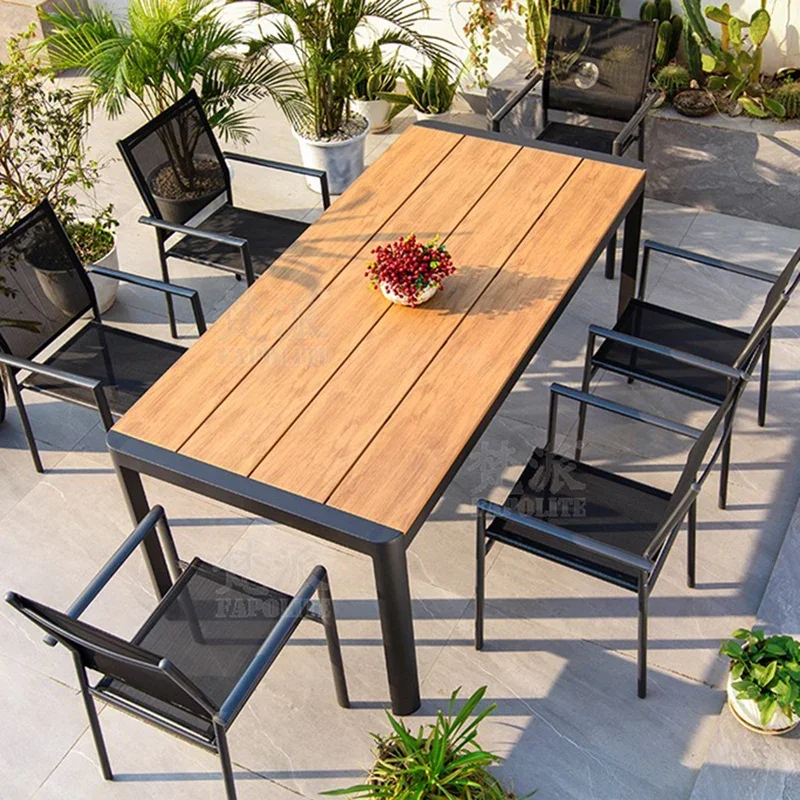 Chairs Square Outdoor Table Decoration Set Nordic Sedentary Coffee Table Desk Garden Lounges Side Mesa Outdoor Garden Furniture