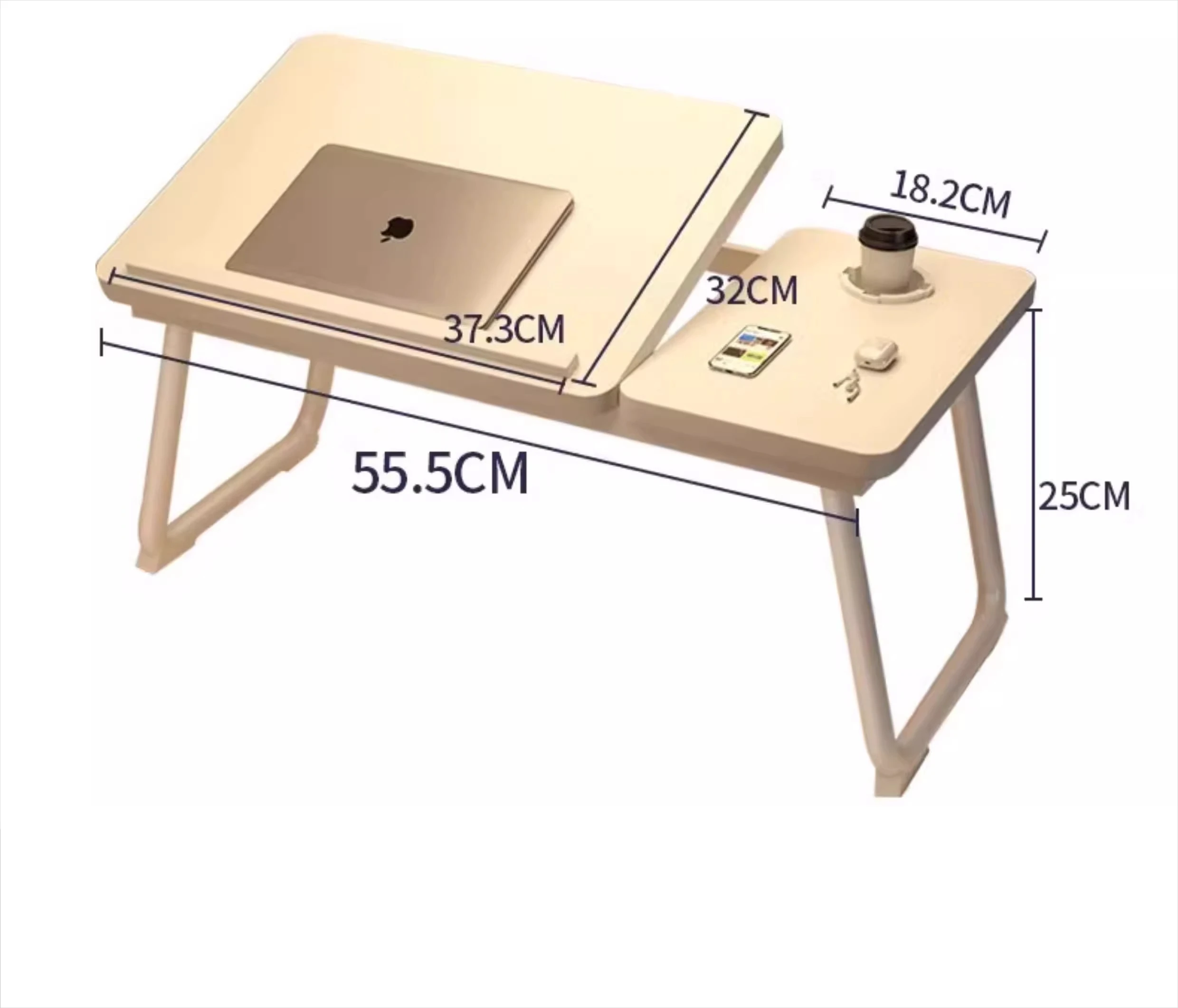 

Liftable Small Laptop Stand Bedroom Home Lazy Bed Dormitory Writing Reading Table Folding Study