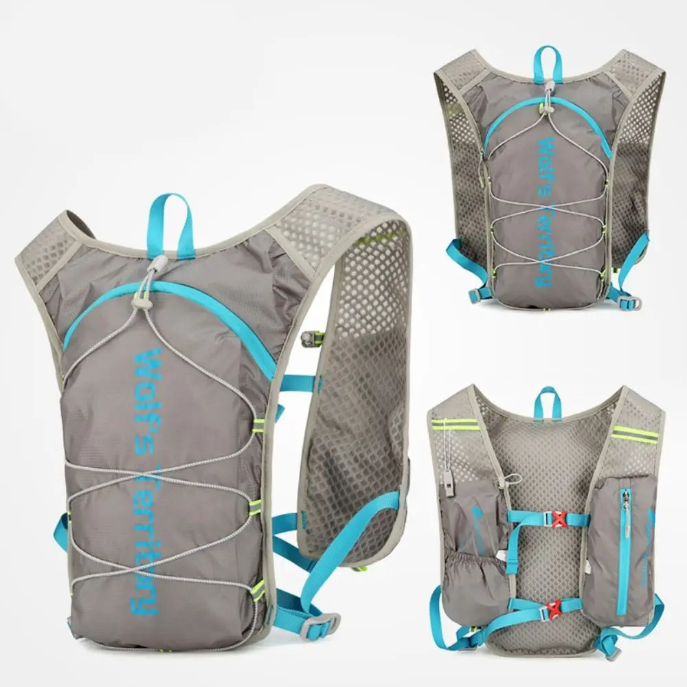 

Waterproof Reflective Running Vest Pack Breathable Multifunctional Running Hydration Vest Bag Convenient Adjustable