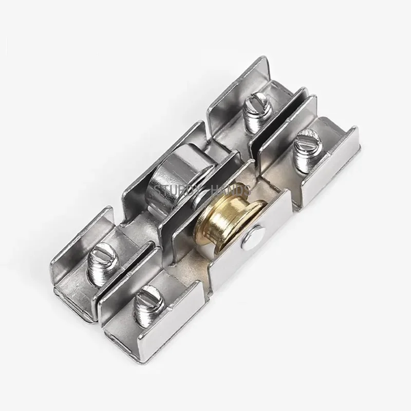 

10 шт., оконный шкив из алюминиевого сплава, колесо для раздвижной двери, окна, стеклянная оконная гусеница, роликовая мебельная фурнитура, аксессуары