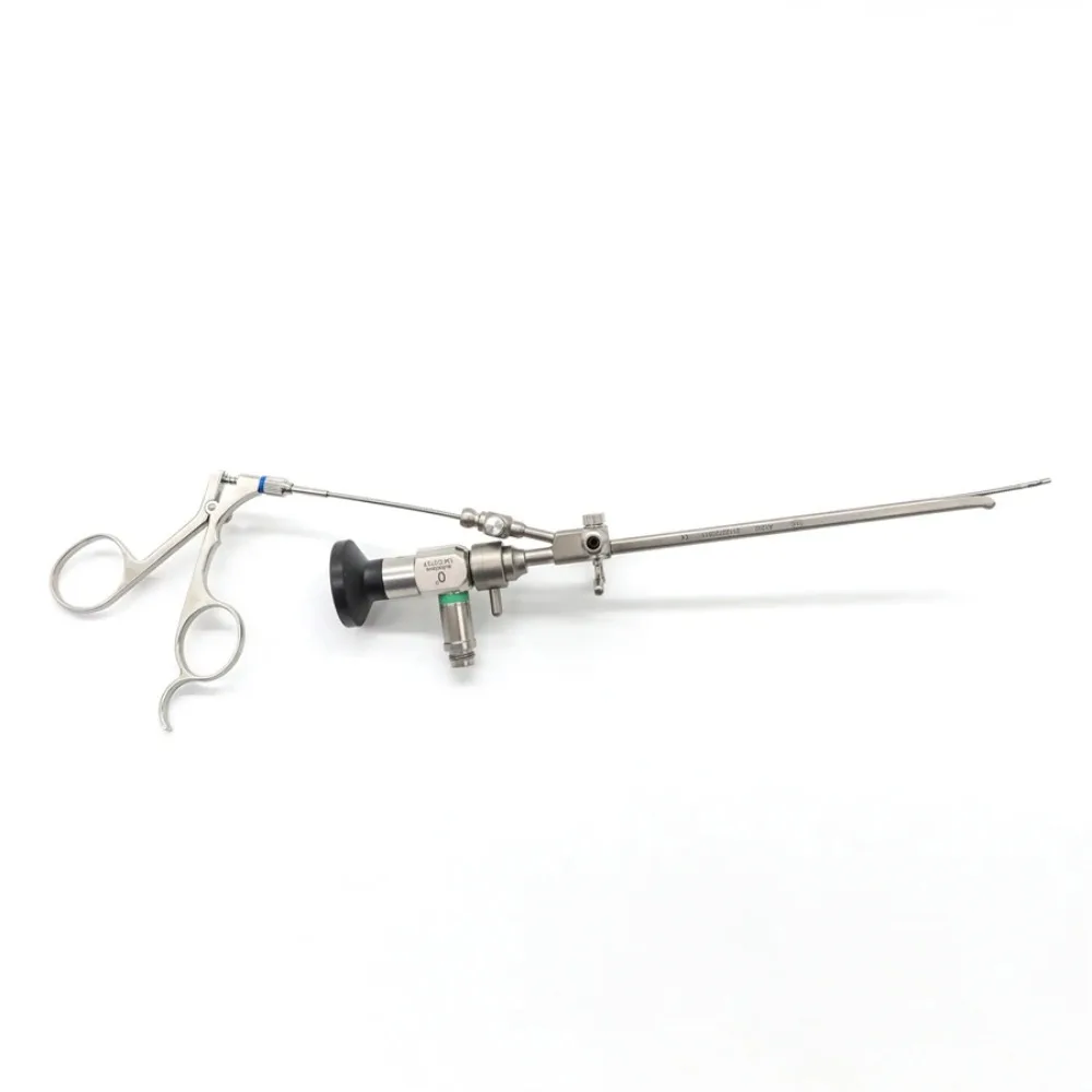 Animal Surgery Veterinary Endoscope 2.7 mm and 13.5 fr sheath and forceps