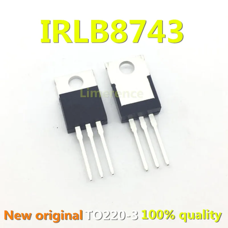 5PCS IRLB8743 TO220 IRLB8743PBF TO-220 new and original IC Chipset