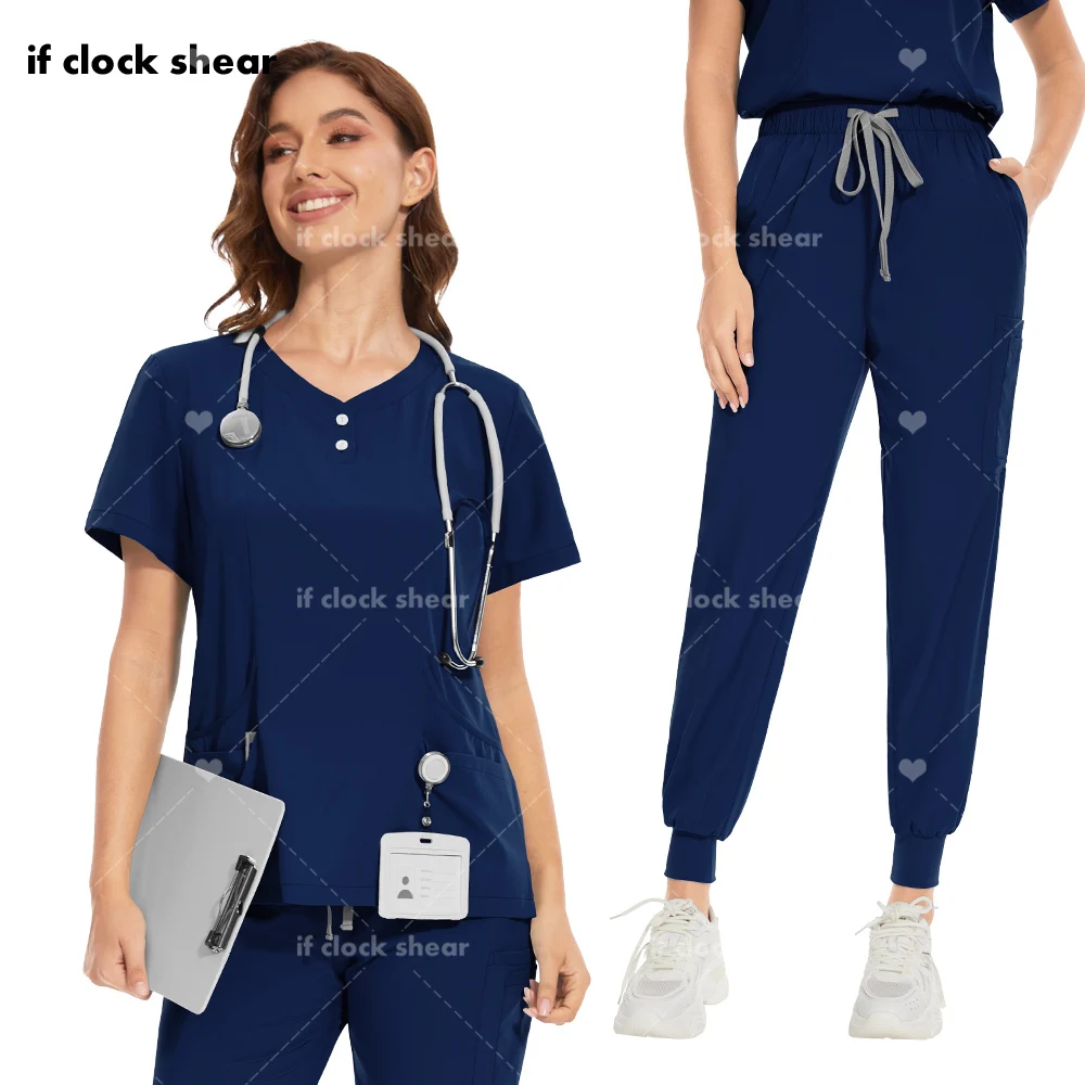 

Pet Hospital Medical Work Uniform Women Dental Clinic Scrubs Set Operating Room Doctor Uniforms Stylish Unisex Nurse Accessories