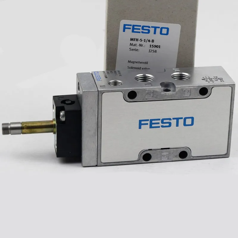 

Original Brand New MFH MLH Cylinder Solenoid valve MFH-5-1/8-B 19758 MFH518B19758 for Festo