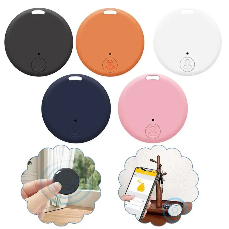 

2026 Winter New GPS Bluetooth 5.0 Tracker Anti-Lost Device Round Mini Anti-Lost Device Child Tracker Key Finder Accessories