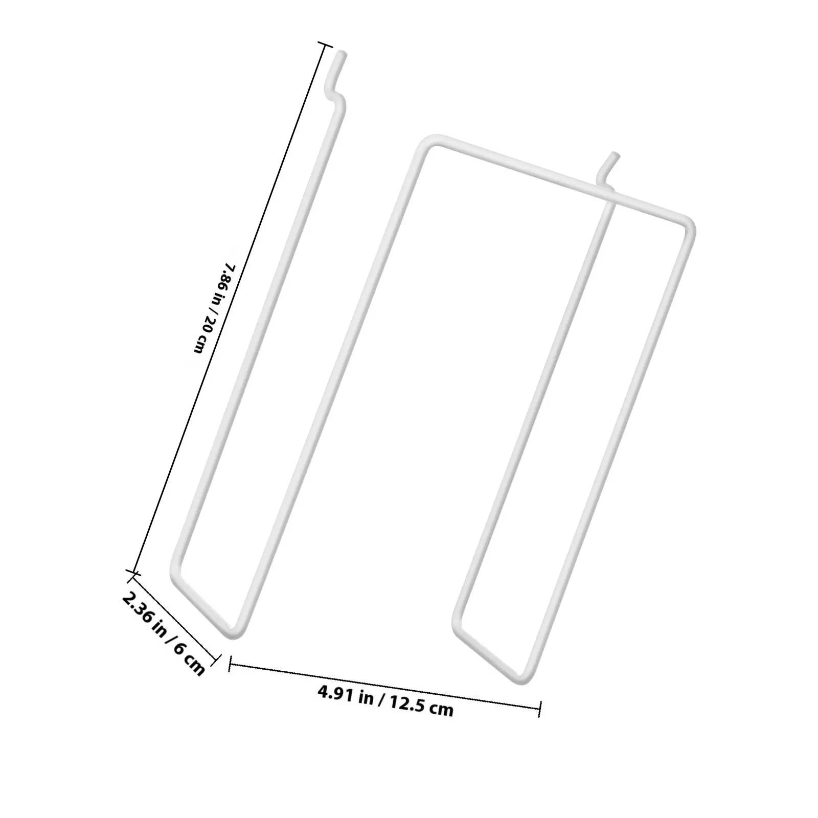 4Pcs Modern Sleek Pegboard Shelf Hooks Metal Display Stand for Vertical Wall Organization Books Photo Frames Decor Pegboard Tool