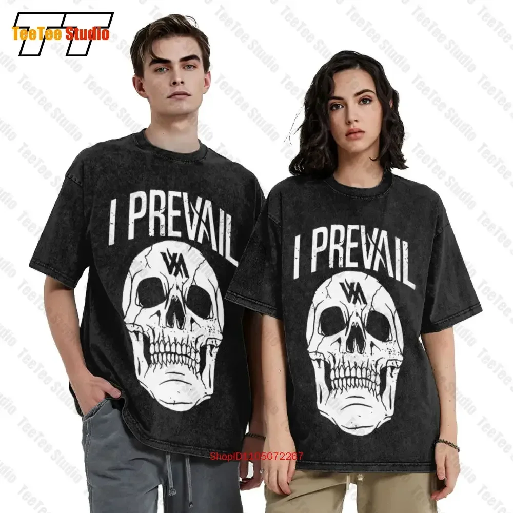 Authentic I Prevail Rowdy Skull Unisex T-Shirt WE5D Oversized