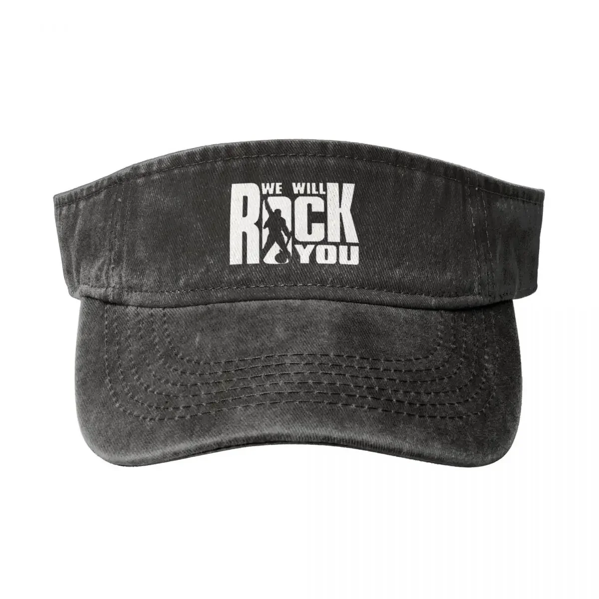 Brand Rock Freddie Mercury The Queen Visors  Outdoor Sport Sun Baseball Cap Hat  Hiking Tennis Running Cap