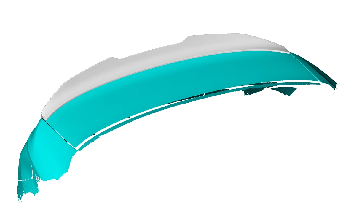 Picture 6: Suitable for Audi A3 S3 RS3 sedan Carbon fiber trunk spoiler cover wing 2021-2022 New model