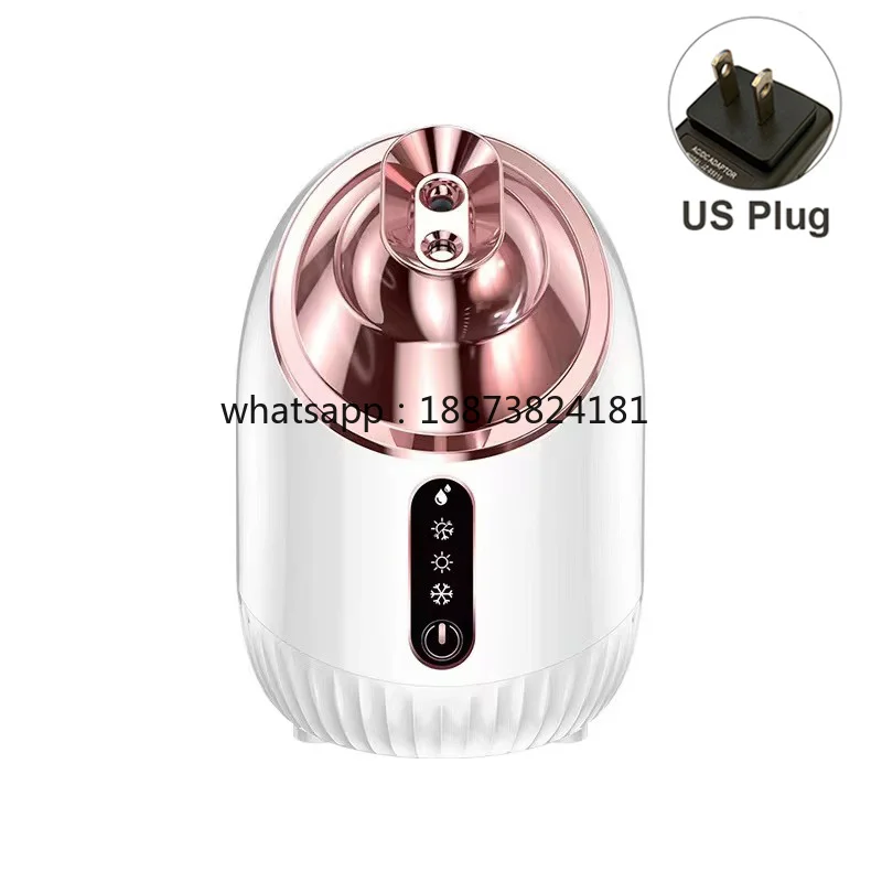 

Face Steamer Nano Mist Sprayer Facial Steamer Cold & Hot Nebulizer Facial Sauna Humidifier For Pores Cleansing Moisturizing fas