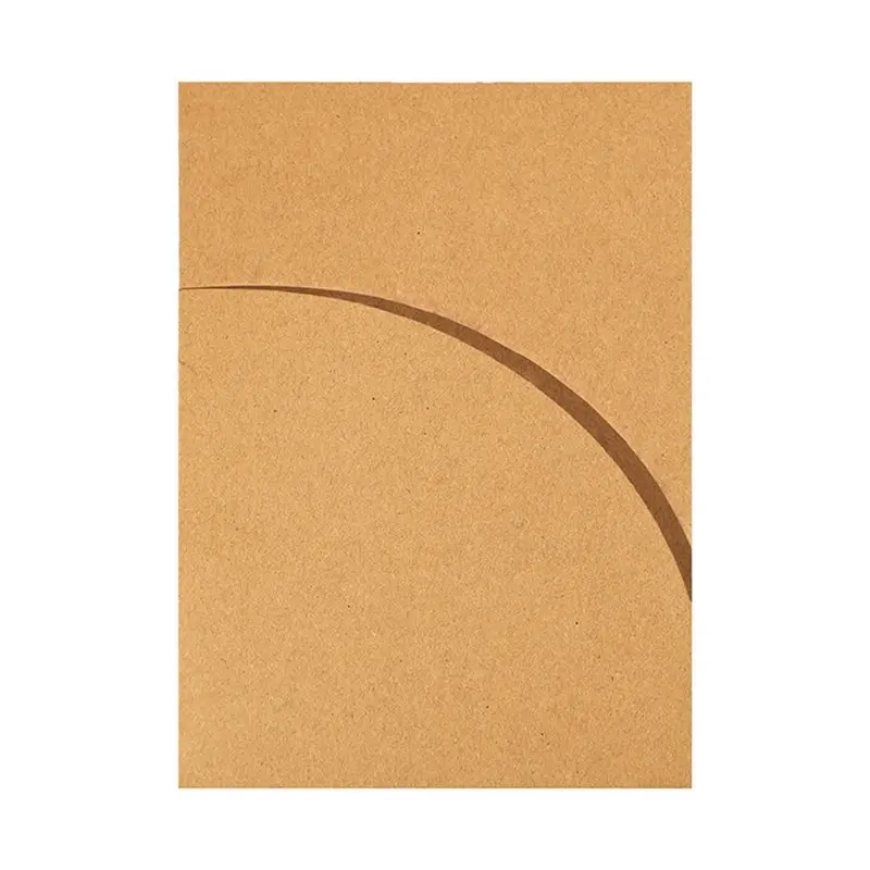 A72T Giftbox 250Gsm Vellum Envelopes- Green 18X13cm 30Pcs For Wedding Postcards Invitations Messages Brown