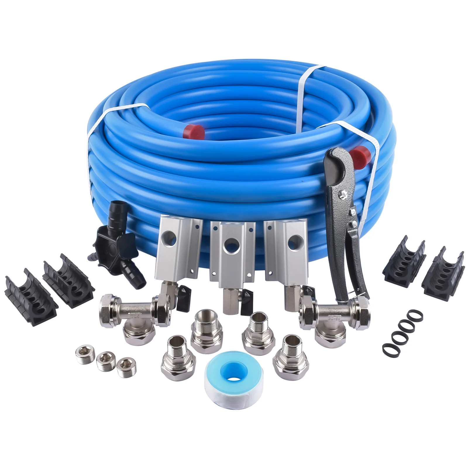 AP02 Compressed Air Line System Master Kit Shop Piping Kit for M7500 3/4-Inch System