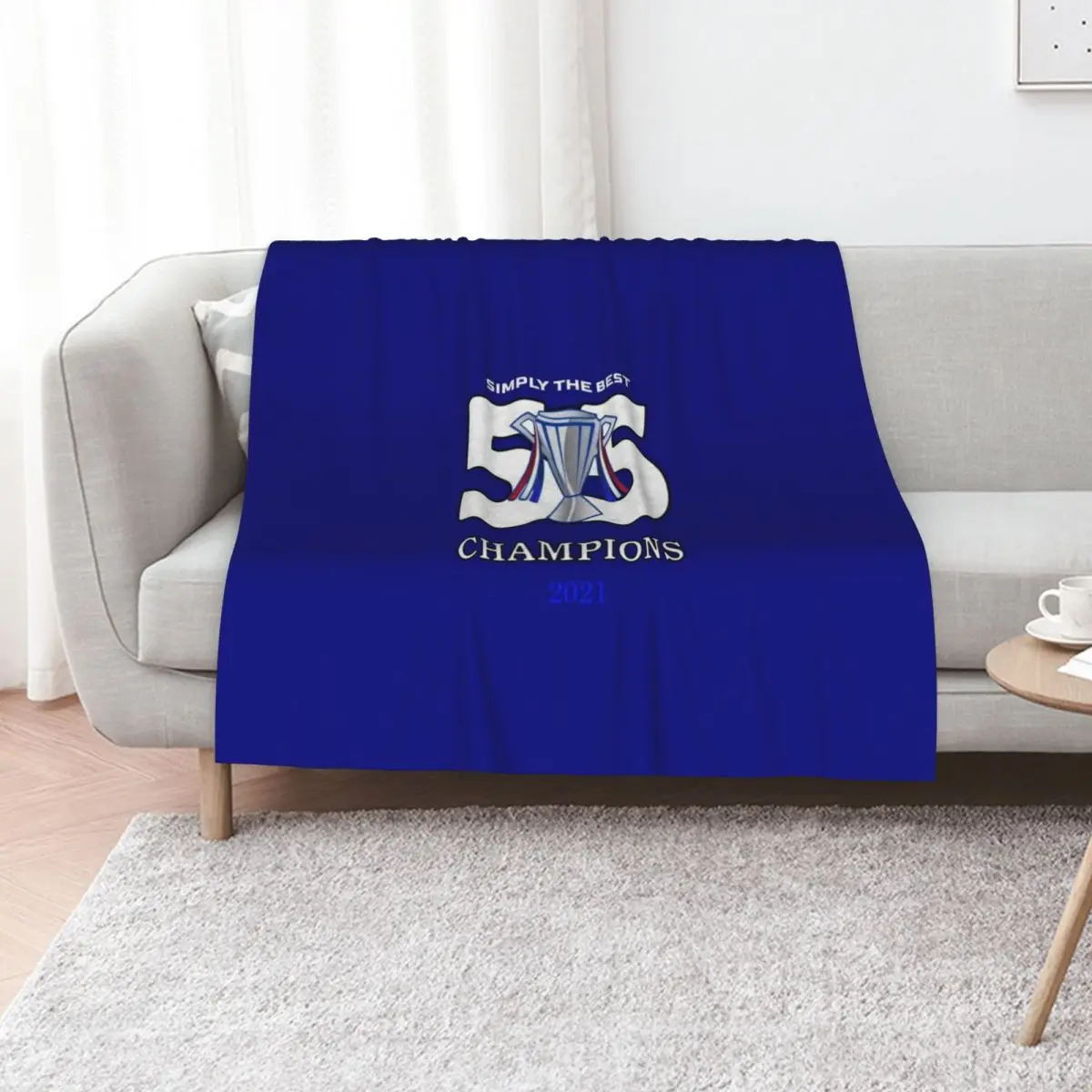 

Rangers 55 Champions Throw Blanket Blankets For Baby Beautifuls Blankets For Bed warm for winter Blankets