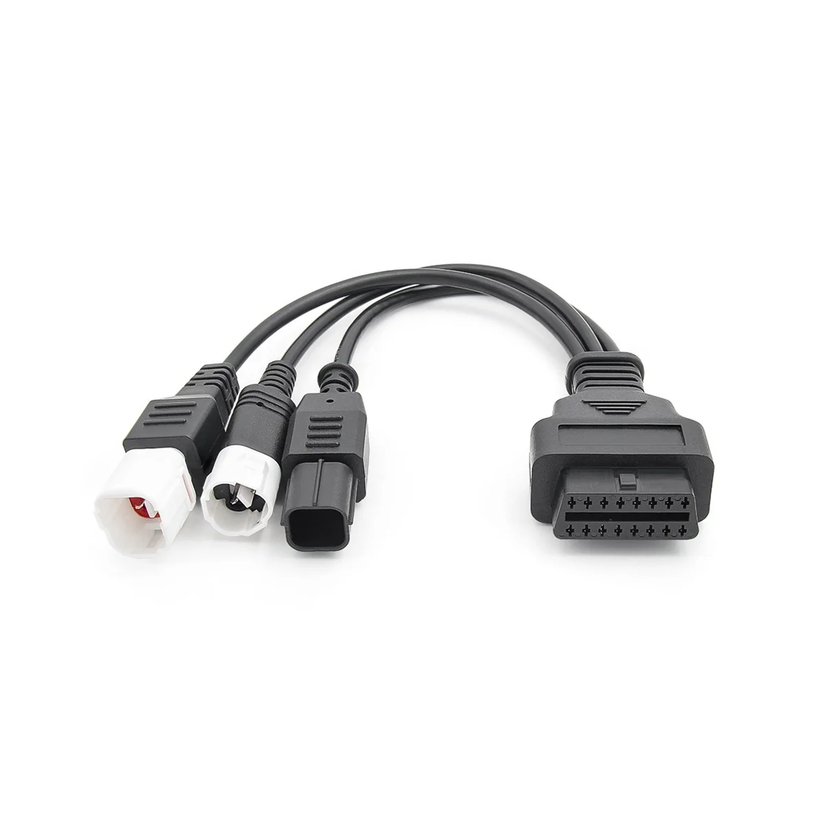 For 3Pin/4Pin 6Pin Motorcycle OBD Diagnostic Canbus Connector Cable OBD2 3 In1 Plug Cable