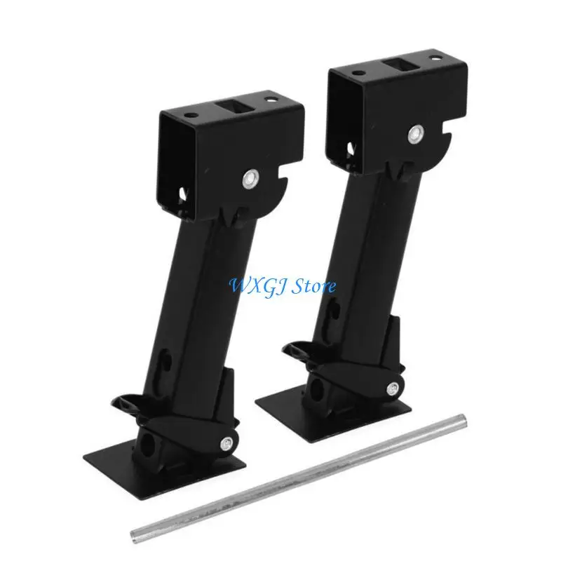 

37JE Small Folding Parking Stabilizers Adjustable Steel Support for Travel Trailers