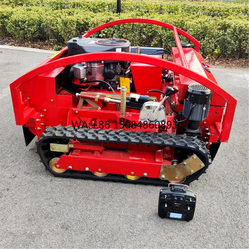 Hot Selling Tracked Lawn Mower Robot GPS Positioning Efficient and Time-saving Factory Direct Supply