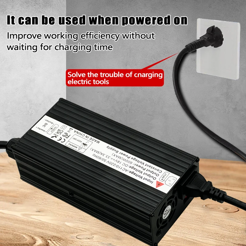 AC 220V DC 18V 20V Power Supply Converter Adapter For Dewalt For Milwaukee For Makita Lithium Battery Tool HongSong Lomvum ZhiPu