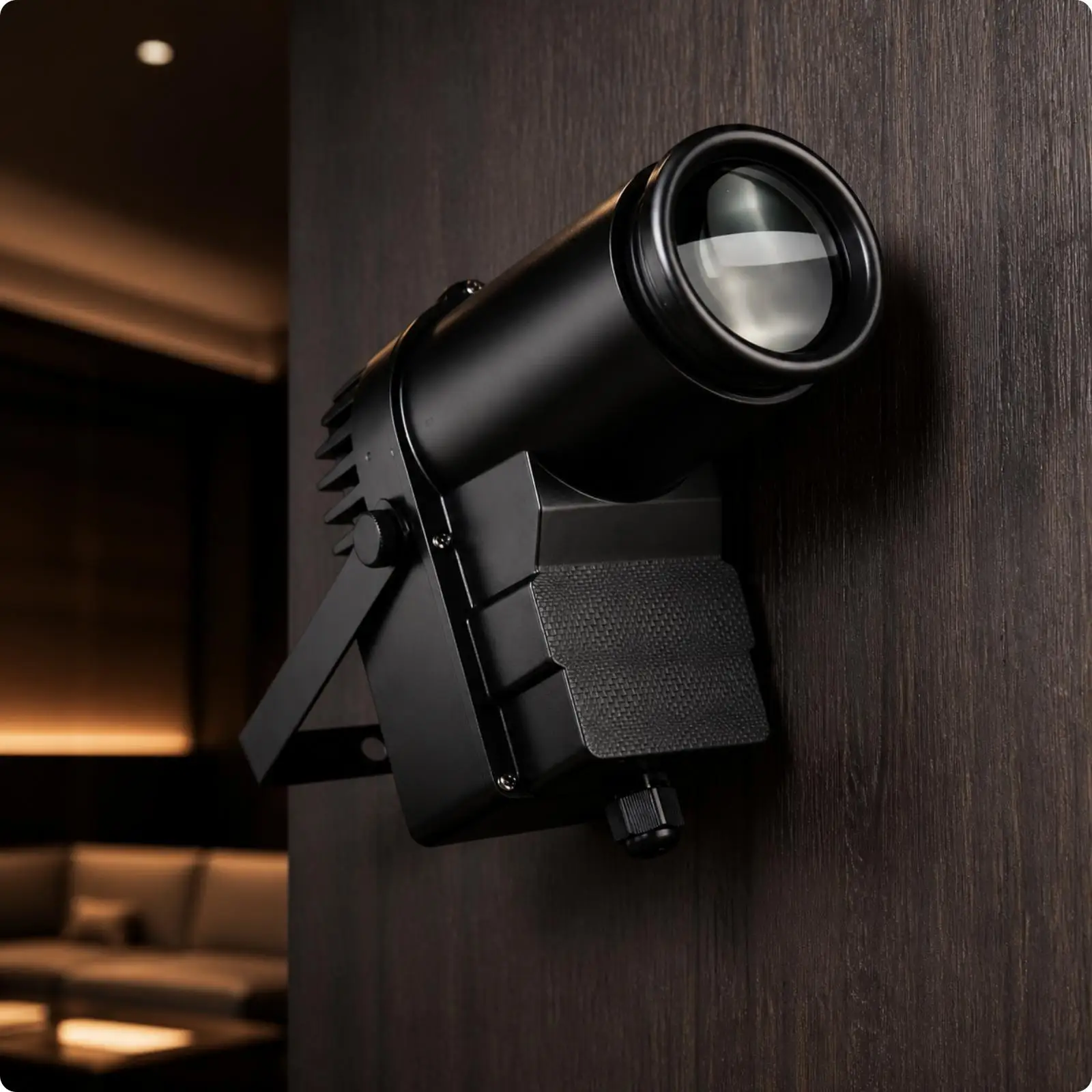 Focused LED Lamp | Textured Front Panel, Rear Heat-Sink Design, Stage lamp, for Stages