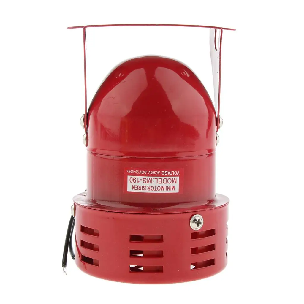 Industrial Alarm Buzzer High Decibel Motor Siren Sound Alert System for Factory Light Alarm Notification