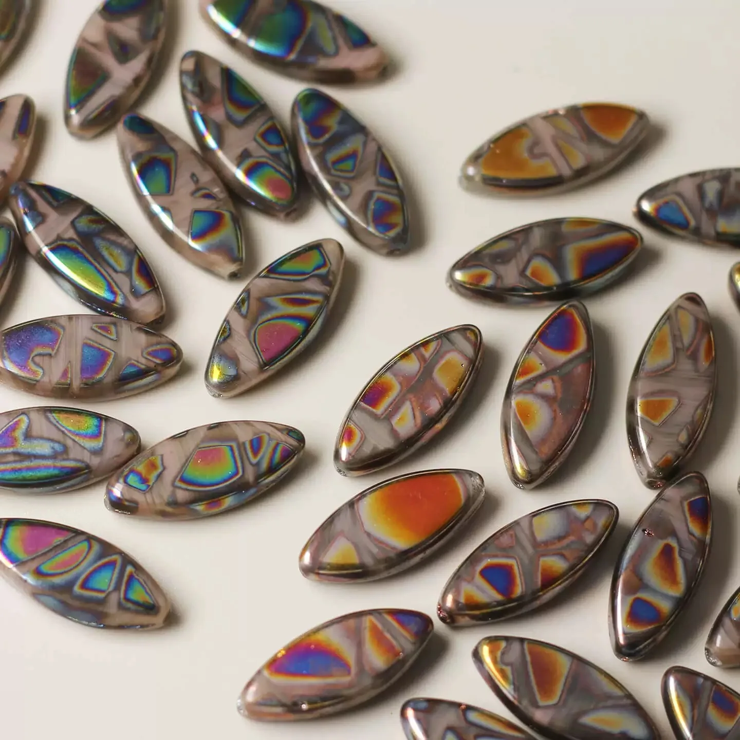 

10pcs 18*7mm Loose Spacer Beads for Jewelry Making DIY Handmade Bracelets Earrings