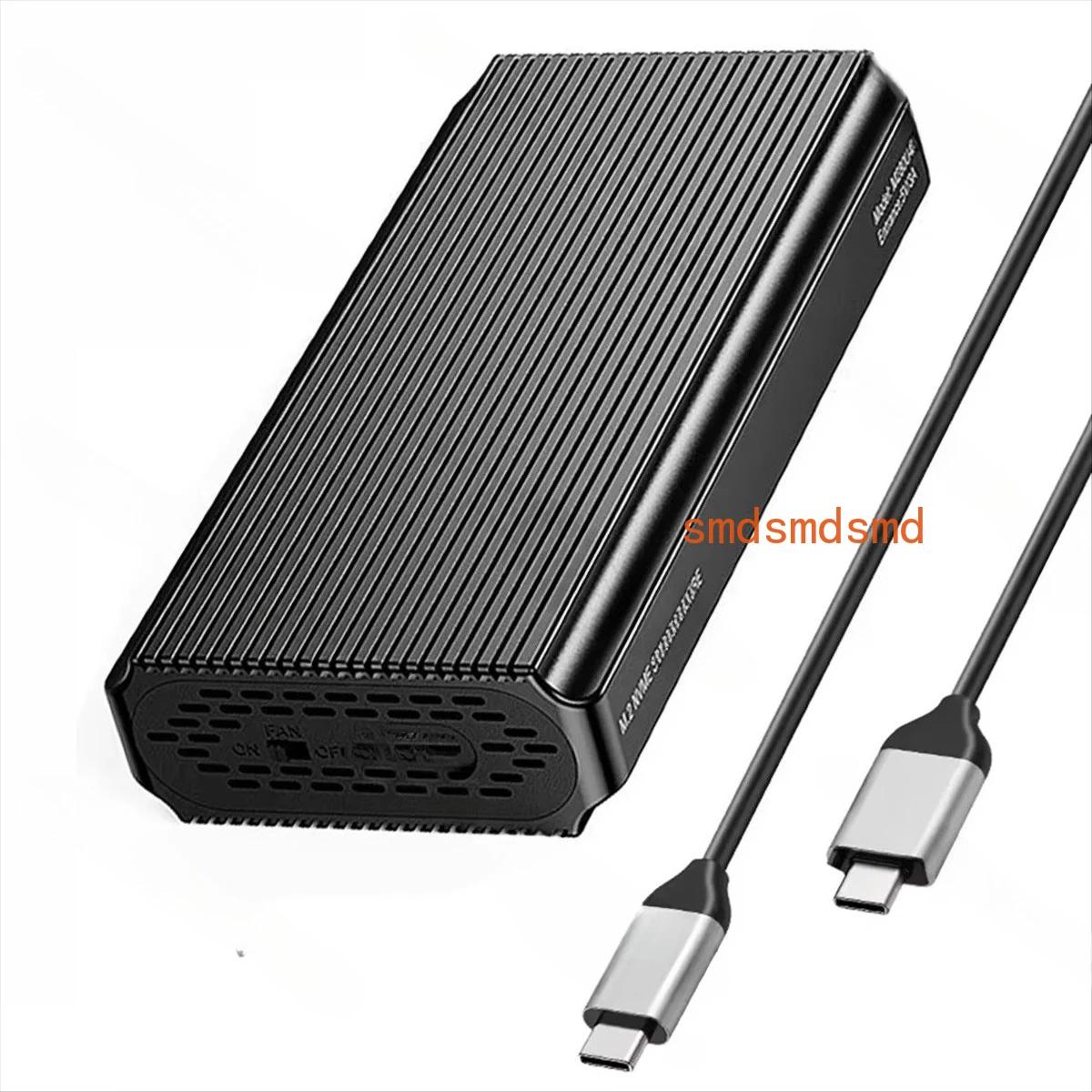 

USB 4.0 40 Гбит/с M.2 NVMe SSD-корпус для Thunderbolt 4/3 USB 3.2/3.1/3.0 ASM2464 Чехол для внешнего жесткого диска для ПК