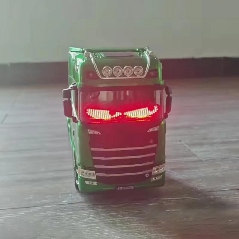 1:18 échelle 770s Rc tracteur camion Huina 1501 plastique Rtr camion voitures télécommande modèle de voiture avec batterie lumière son garçons cadeau