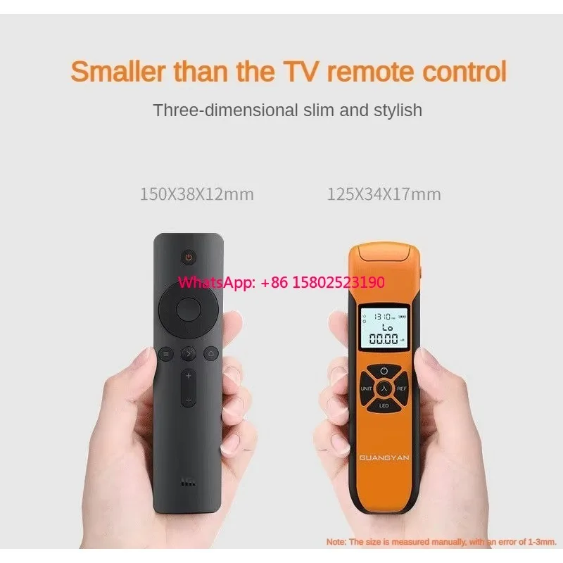 

G10 OPM Handheld Optical Fiber Multimeters Range -50~+26dbm Rechargeable G1050 Mini opm optical power meter