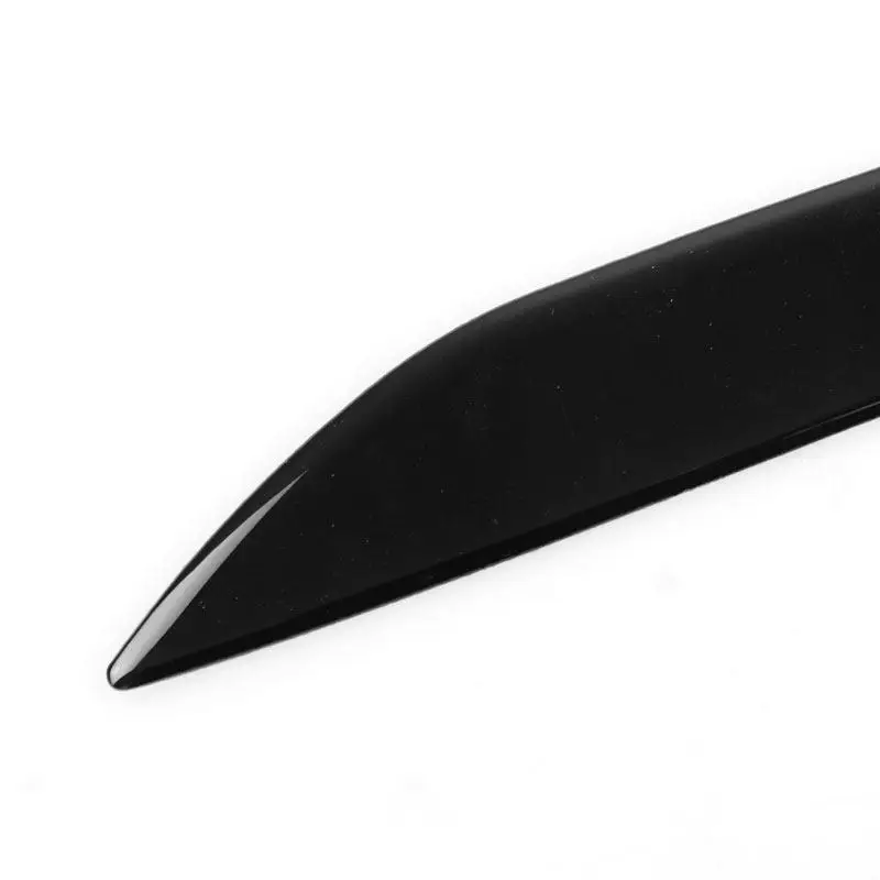 

Для Subaru Impreza WRX STi X 10-го поколения 2008-2011: накладки на фары (реснички) из черного карбона/черного глянцевого карбона, декоративные наклейки-накладки на фары