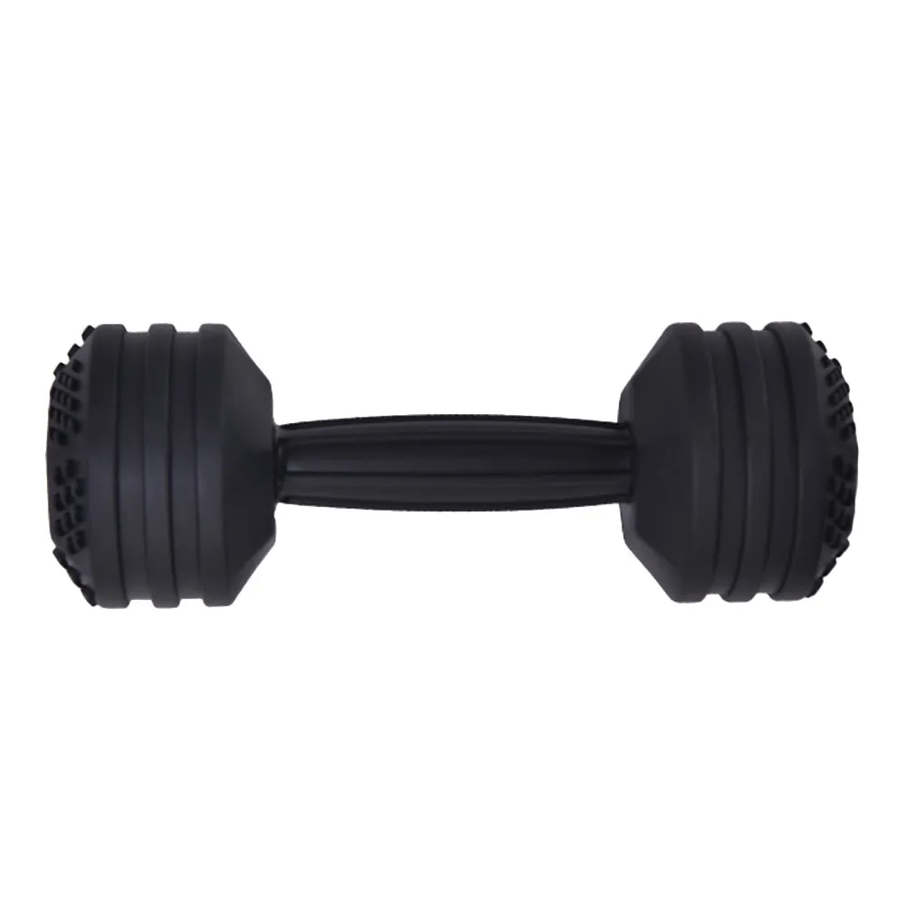 

Silicone Baby Dumbbell Teether Soft Texture for Teething Relief Portable Lightweight Rattle for Newborn Color Recognition