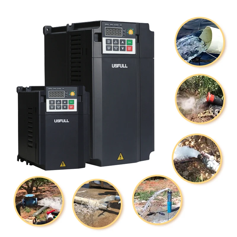 For solar pump inverter three phase 220V 380V 0.75KW to 630KW water proof solar water pump inverter solar irrigation system hot