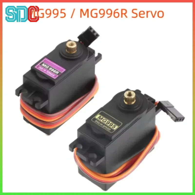 Hochdrehmoment MG995R MG996R 4,8-6,0V Digital-Servo mit Metallgetriebe für Futaba JR 1/10 RC Auto Hubschrauber Roboter Boot Arduino UNO DIY