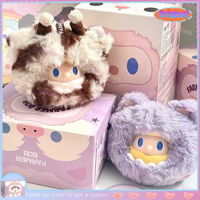 

Genuine Farmer Bob Mini-Night Monster Series Blind Box Vinyl Pendant Cute Doll Collection Desktop Ornament Fashion Trend Gift