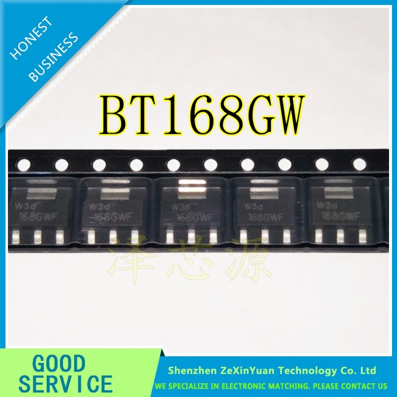 10PCS BT168GWF BT168GW BT168G BT168 SOT223 Best quality