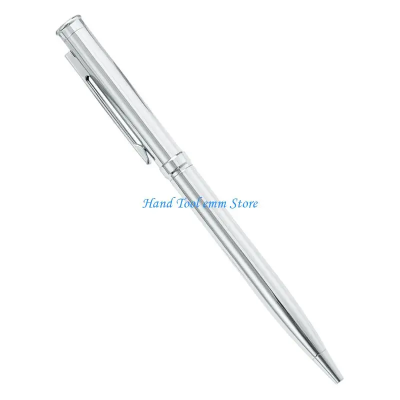 H37F Stylish Metal Ballpoint Pen Creative 2-in-1 Ballpoint Pen Refillable Universal Capacitive Pen for Offi