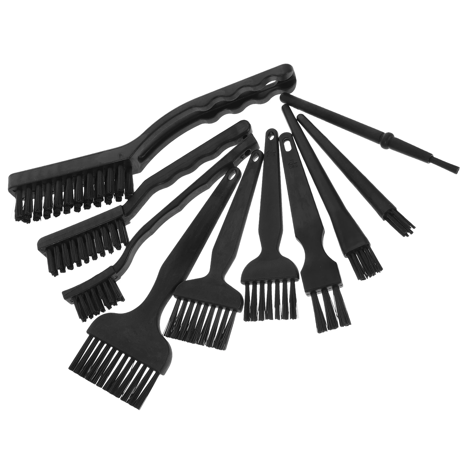 10pcs Anti Static Brush Set Keyboard Cleaning Kit Electronics Dust Remover Laptop Tools Computer Accessories PCB Dryer Equipment