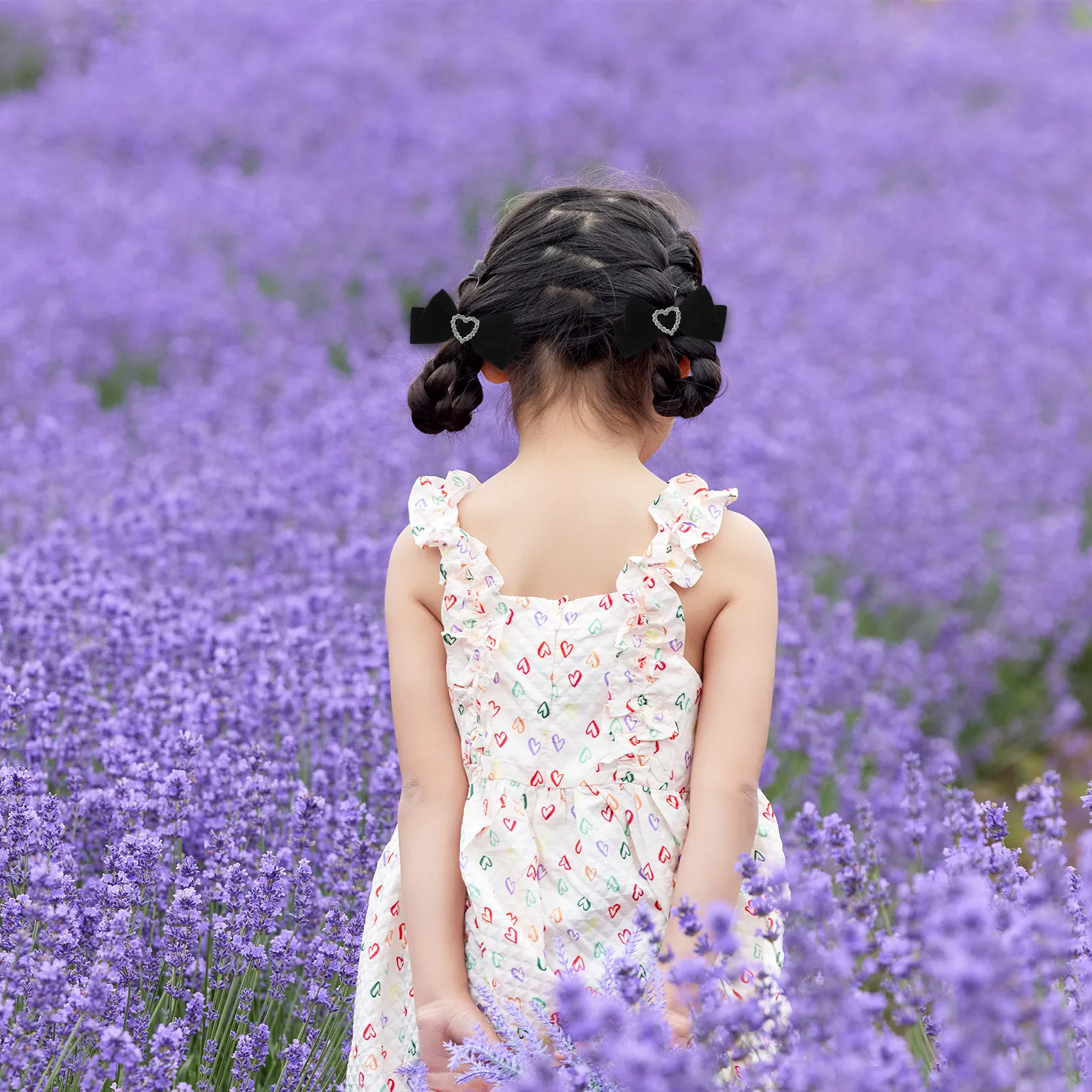 

1 Pair Butterfly Bow Hair Clips Velour Metal Bows For Accessories Barrettes Hair Decorations Birthday Wedding Party