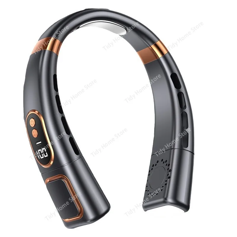 

Neck-hanging Fan, USB Charging, Lazy Outdoor Portable Silent Turbine Neck Bladeless Mini Fan