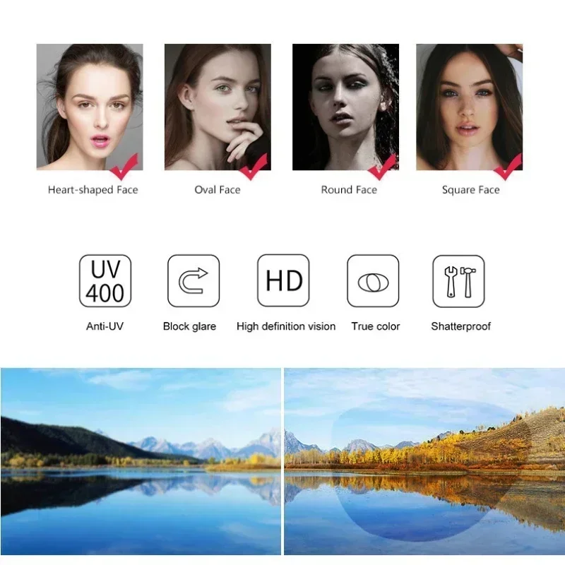 نظارات فاسق Y2k المقاومة للرياح ريترو موضة HD خفيفة الوزن ومتينة لمنع الرمال نظارات رياضية خارجية للتسلق وصيد الأسماك