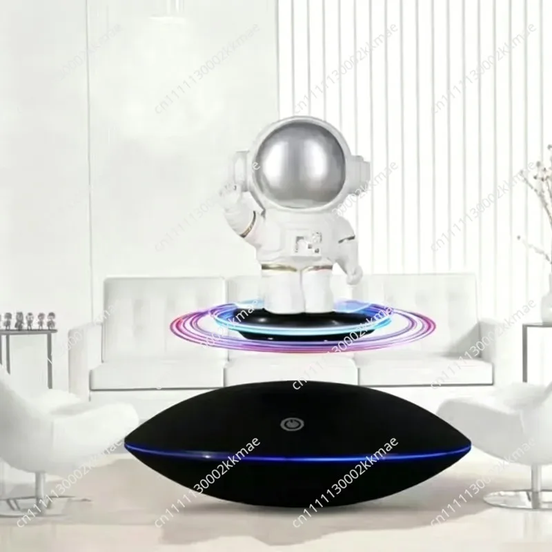 Magnetic Levitation Display Stand Creative Black Technology Ornaments 360-Degree Rotating Display Stand Birthday Gift
