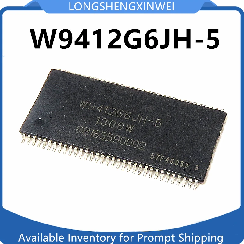 1 قطعة جديد الأصلي W9412G6JH-5 W9412G6 التصحيح TSSOP-66 رقاقة الذاكرة لتخزين IC