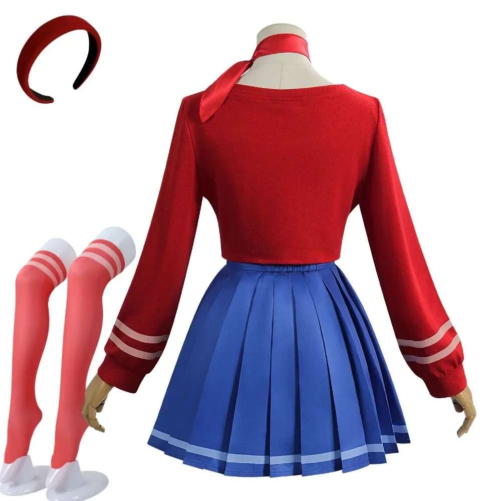 Gioco horror anime Mita Cosplay Mita Мита Costume JK Uniforme scolastica Abito carino Parrucche Lolita per Halloween Ragazze Donna Carnevale