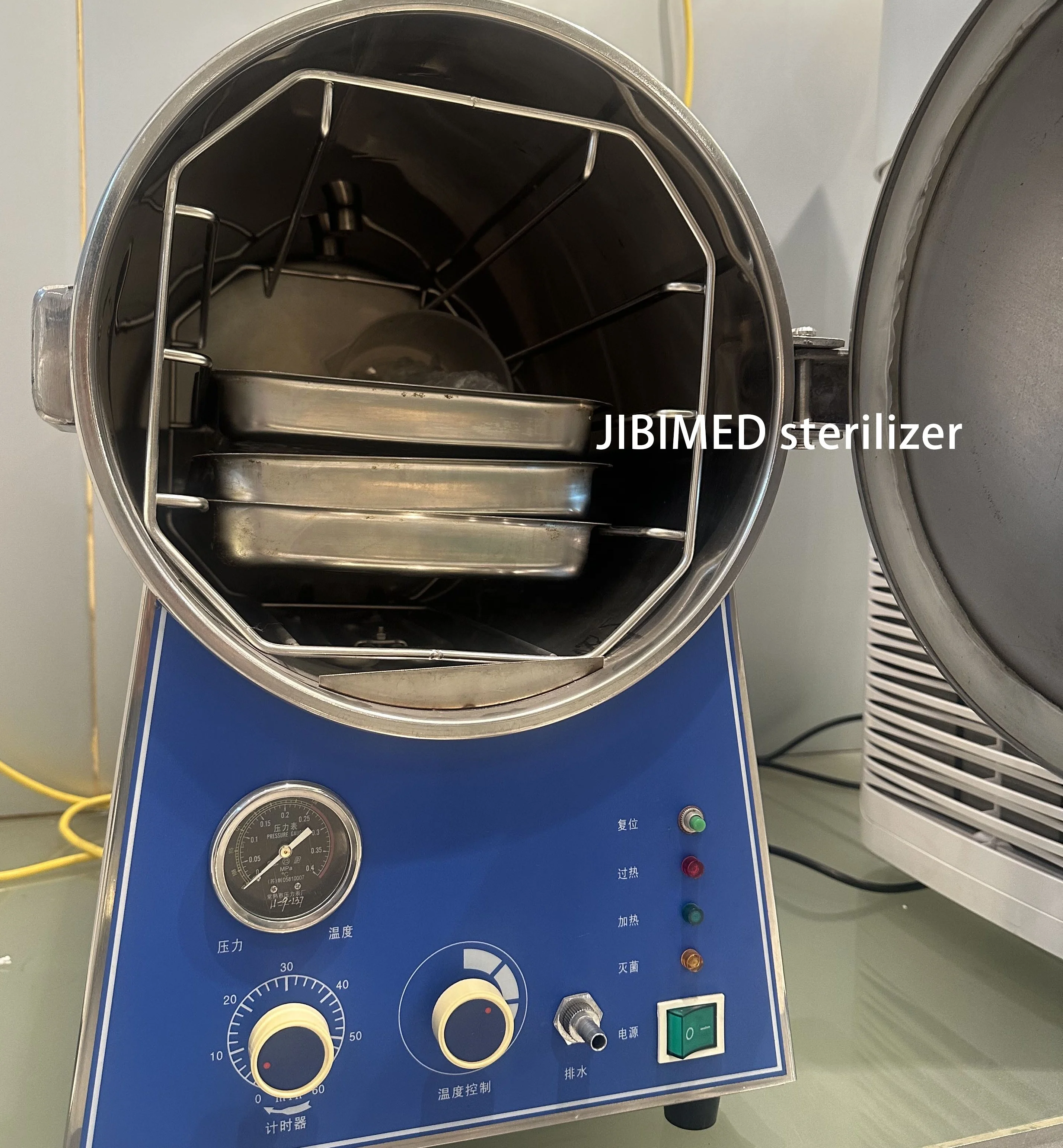 

Portable 16/24 Liter Dental Autoclave Sterilization Machine JIBIMED TM-T24J ISO/CE Certified 134C