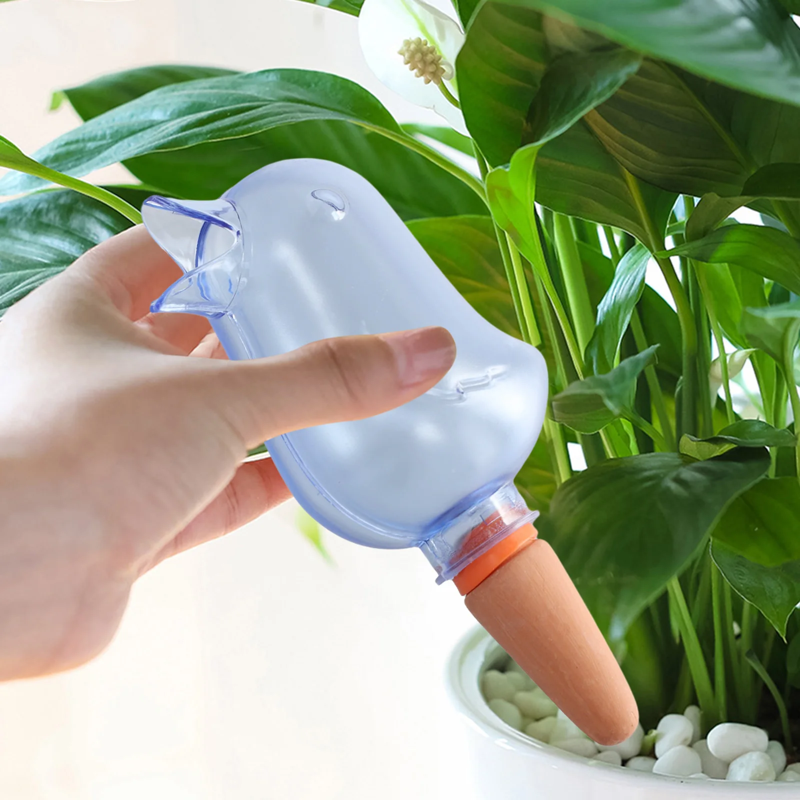 200ml Bird Automatic Water Dispenser Lazy Bird Shape Self Watering Spike Potted Plants Flower Irrigation System For Home Garden