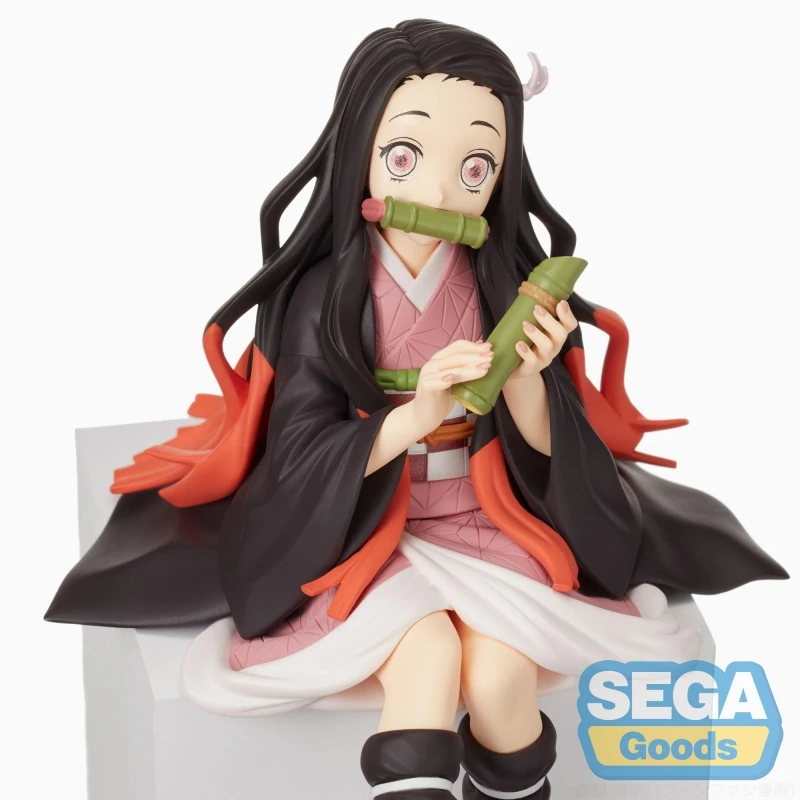 

SEGA PM Original 14Cm Kamado Nezuko Action Figure Demon Slayer Anime Figure Toys For Kids Gift Collectible Model Ornaments