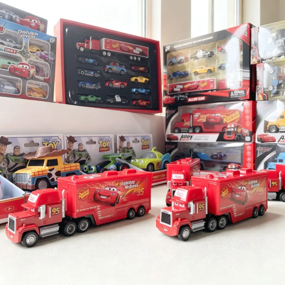 2026 Heißer Disney Pixar Cars 1:55 Metall-Diecast Lightning McQueen Mater Rennwagen Spielzeugauto Auf Lager Kinder Neujahrs-Geburtstagsgeschenk!! – Detail 3