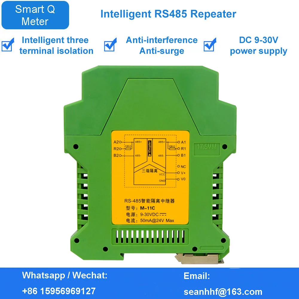 

Intelligent RS485 CAN bus bus isolator module repeater isolation grid CAN isolator one-in-one-out CAN FD