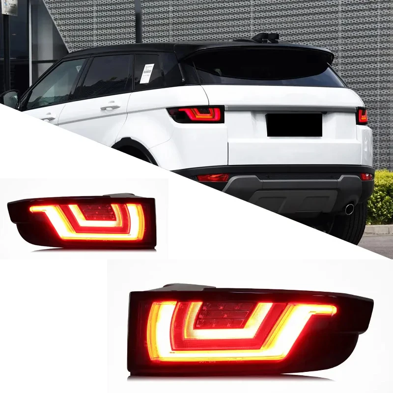 

L Brand New LED Original Quality Smoked Taillights For 2012-2018 Range Rover Evoque Modification And Upgrade2025
