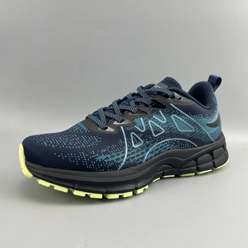 

2024 Summer New Men Sneakers Breathable Trail Running Shoes Shock-Absorbant Jogging Sneakers Men Non Slip Outdoor Sports Shoes