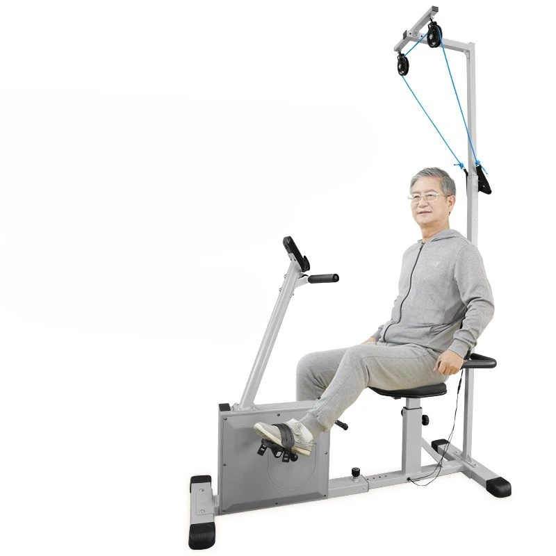 Machine bicycle walking aid, upper and lower limb integrated hand strength training equipment
