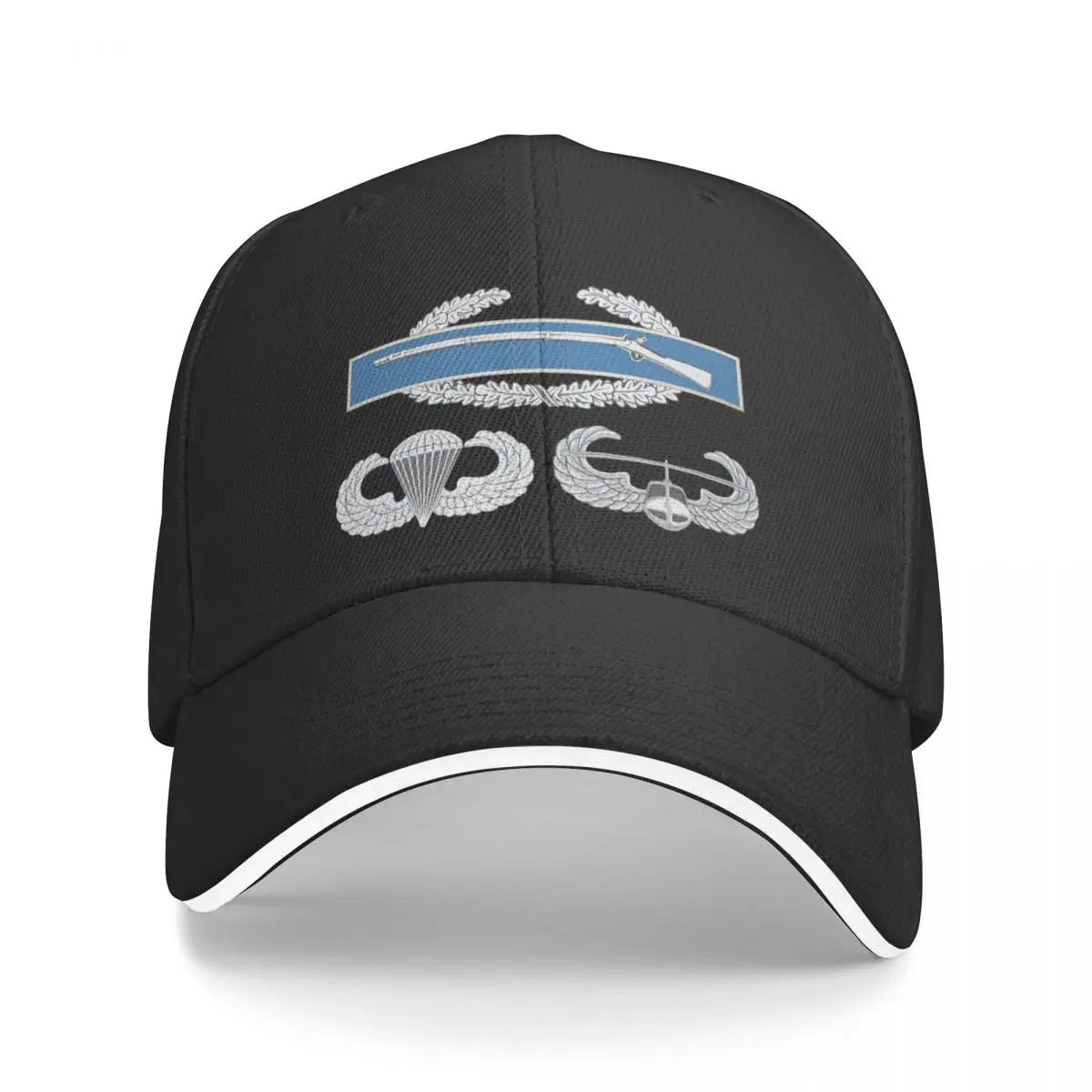 Combat Infantry Badge CIB Airborne Air Assault Baseball Cap Anime cute Women Caps Men's